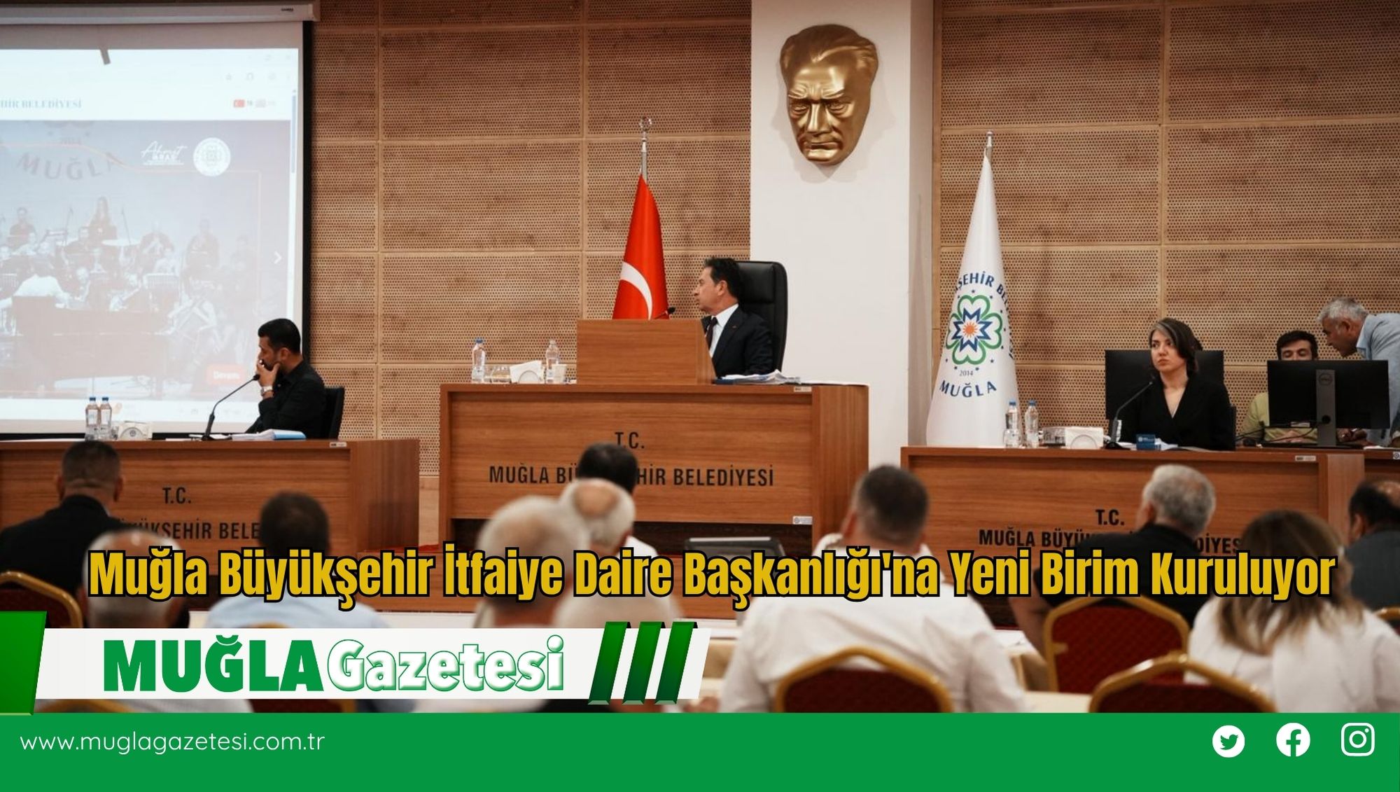 Muğla Büyükşehir İtfaiye Daire Başkanlığı'na Yeni Birim Kuruluyor