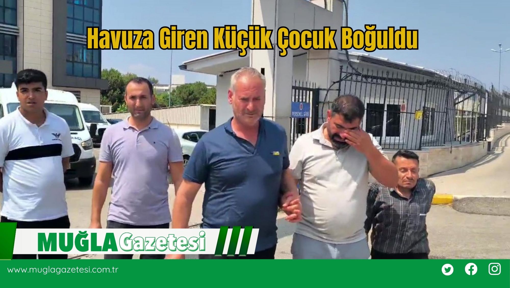 Havuza Giren Küçük Çocuk Boğuldu