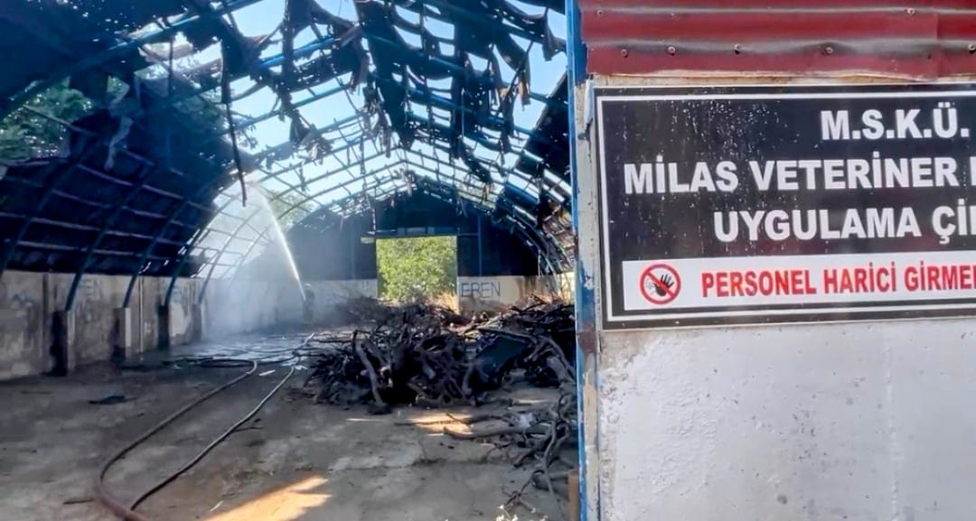 Milas'ta Hızlı Müdahale Faciayı Önledi