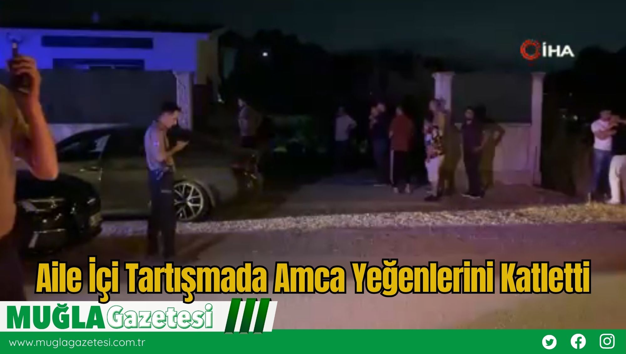 Aile İçi Tartışmada Amca Yeğenlerini Katletti
