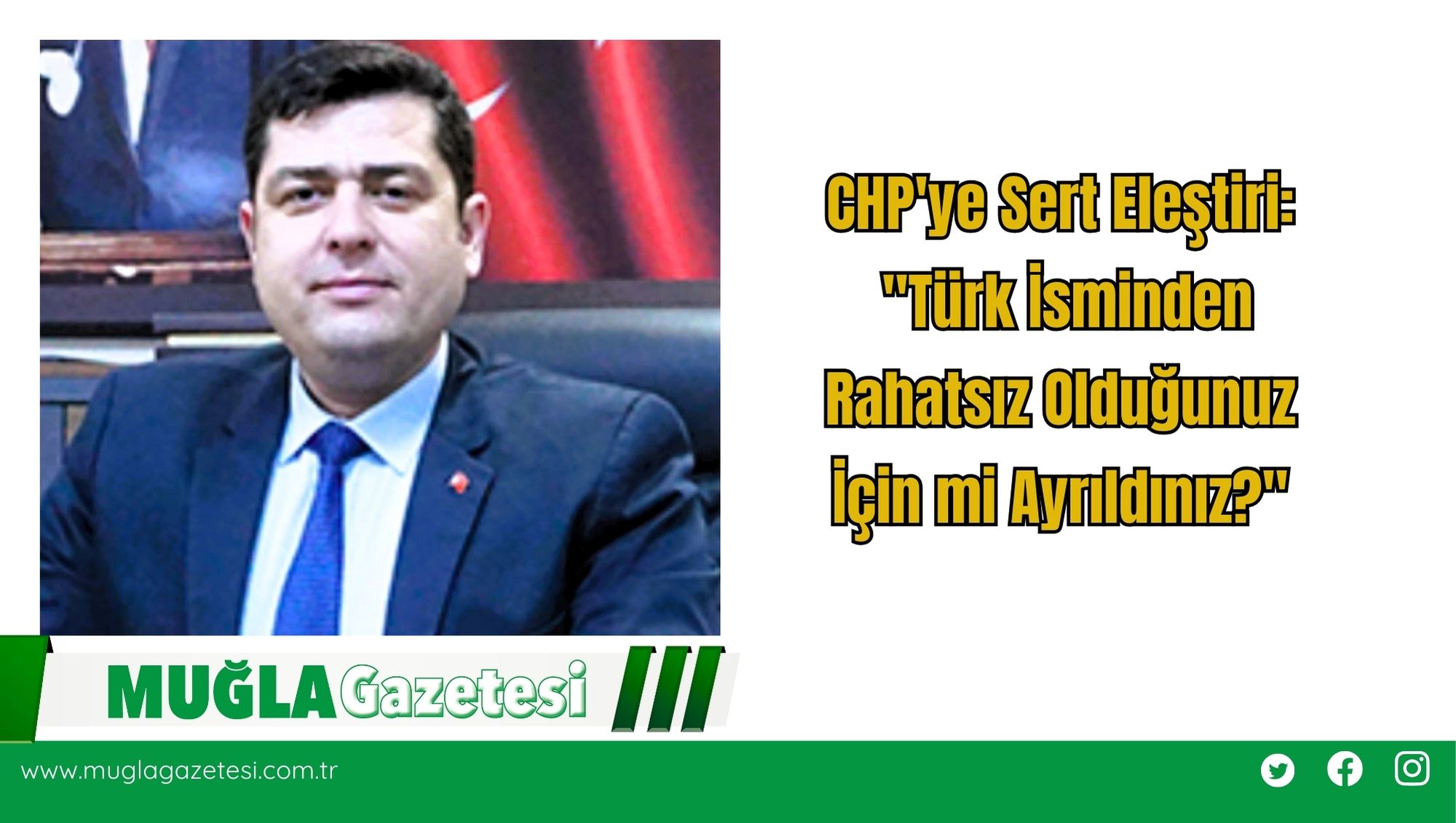 CHP'ye Sert Eleştiri:  