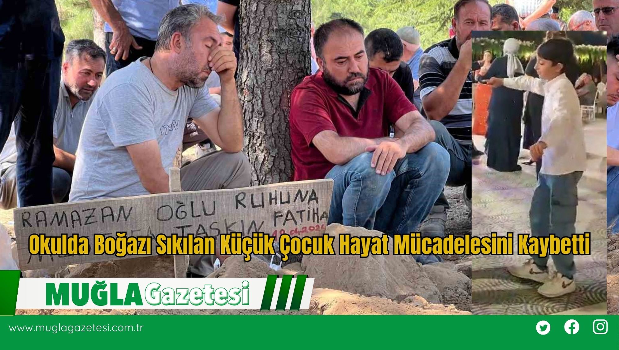 Okulda Boğazı Sıkılan Küçük Çocuk Hayat Mücadelesini Kaybetti