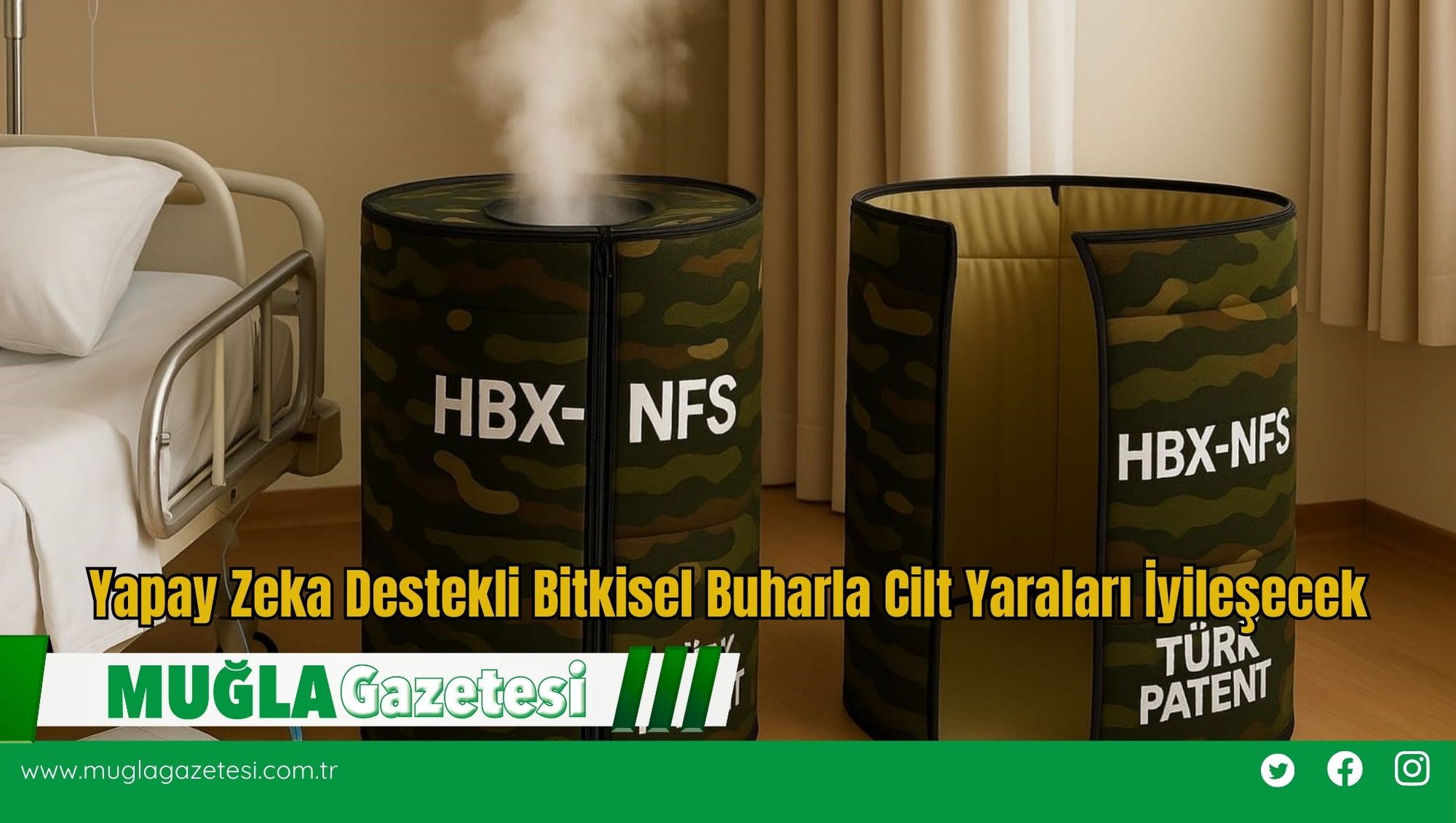 Yapay Zeka Destekli Bitkisel Buharla Cilt Yaraları İyileşecek