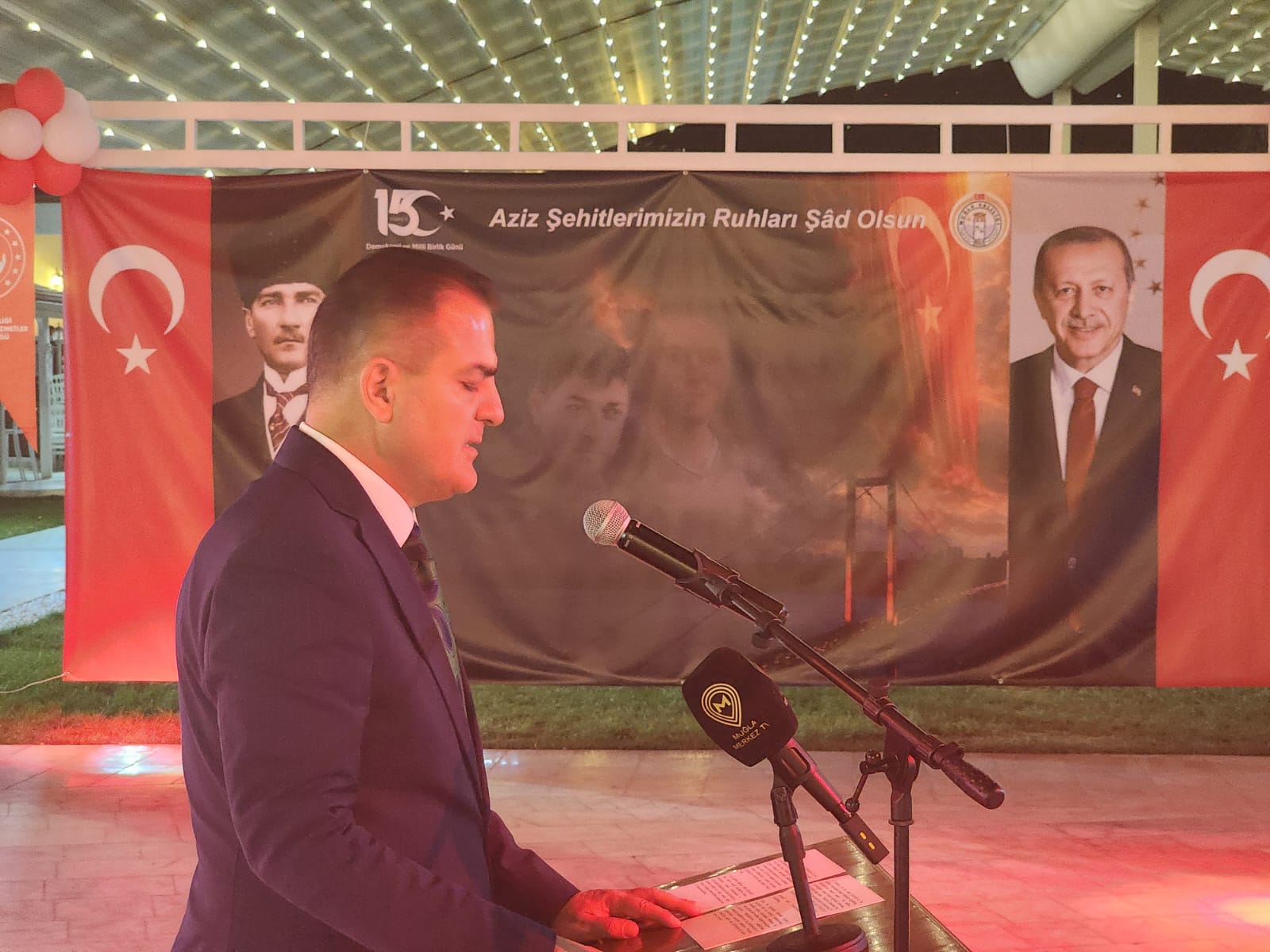 Muğla'da Şehit Yakınları ve Gaziler Onuruna Yemek Programı Düzenlendi