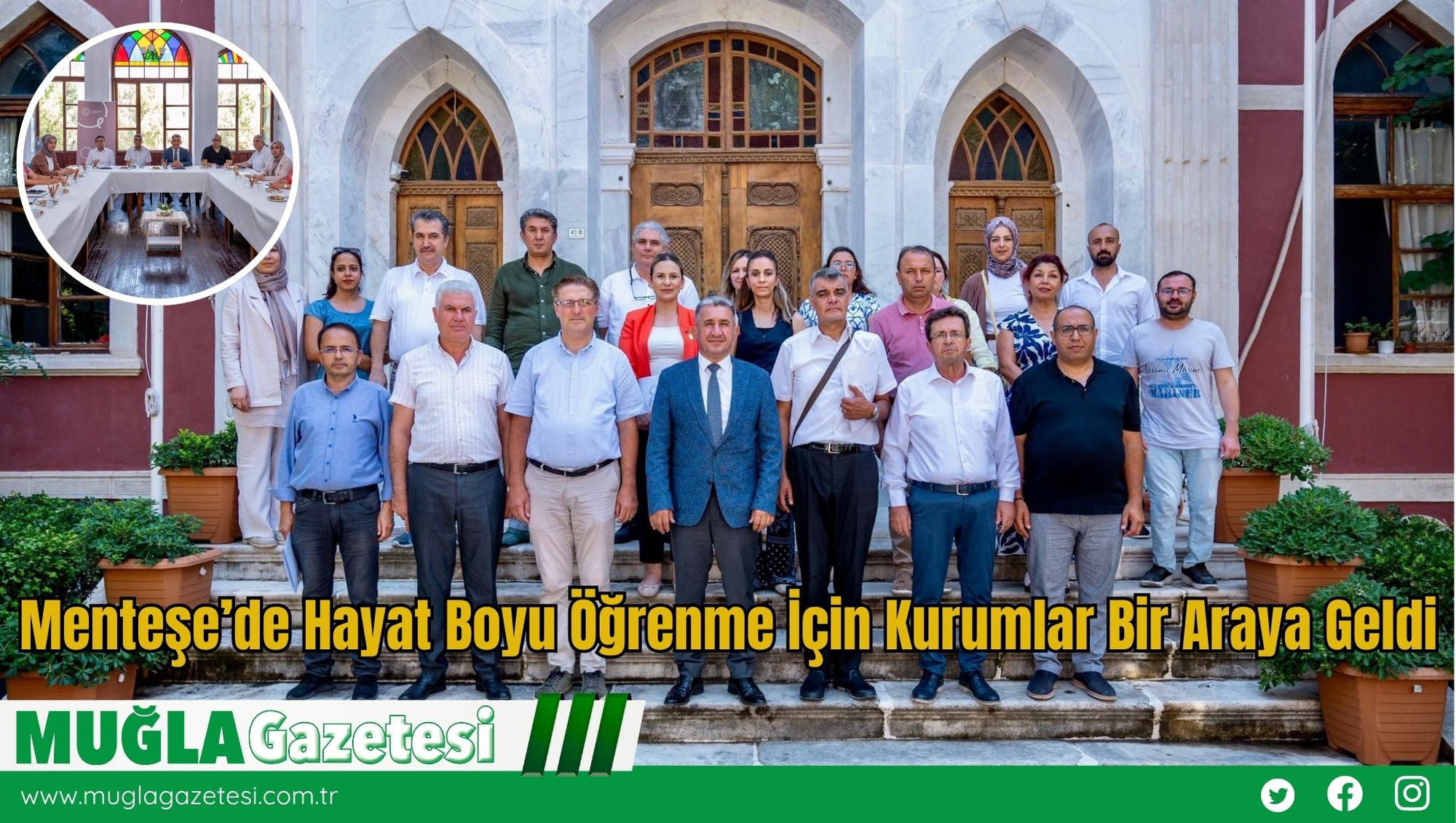 Muhtarın Ofisinde Tavan Çöktü, O Anlar Kamerada