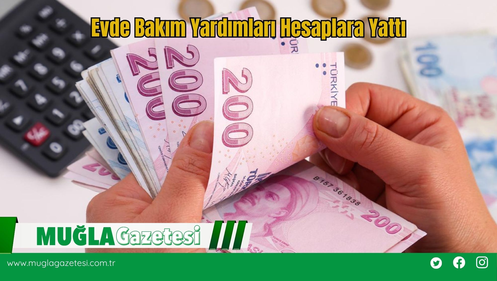 Evde Bakım Yardımları Hesaplara Yattı