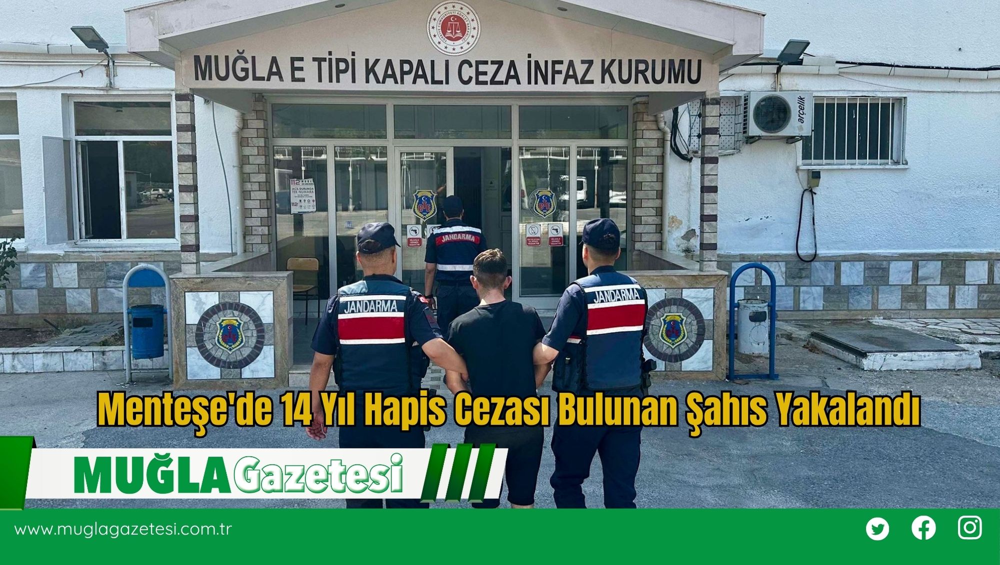 Menteşe'de 14 Yıl Hapis Cezası Bulunan Şahıs Yakalandı