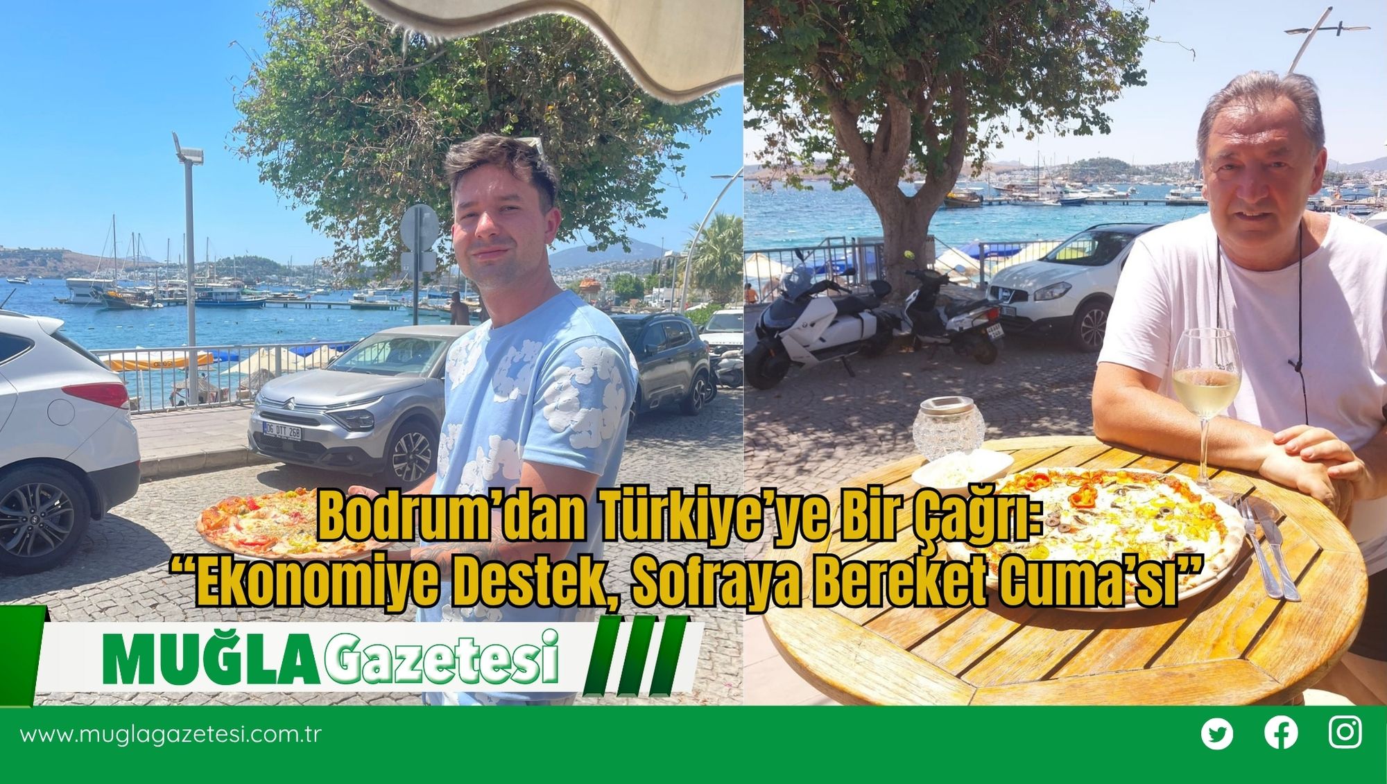 Bodrum’dan Türkiye’ye Bir Çağrı: “Ekonomiye Destek, Sofraya Bereket Cuma’sı”