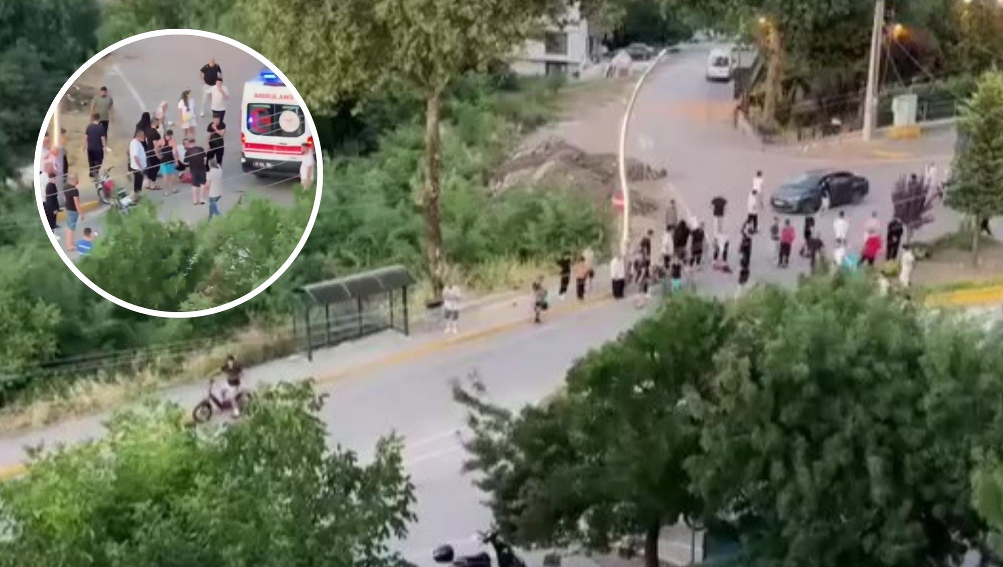 Motosikletin Çarptığı 3 Yaşındaki Çocuk Yaşam Mücadelesi Veriyor