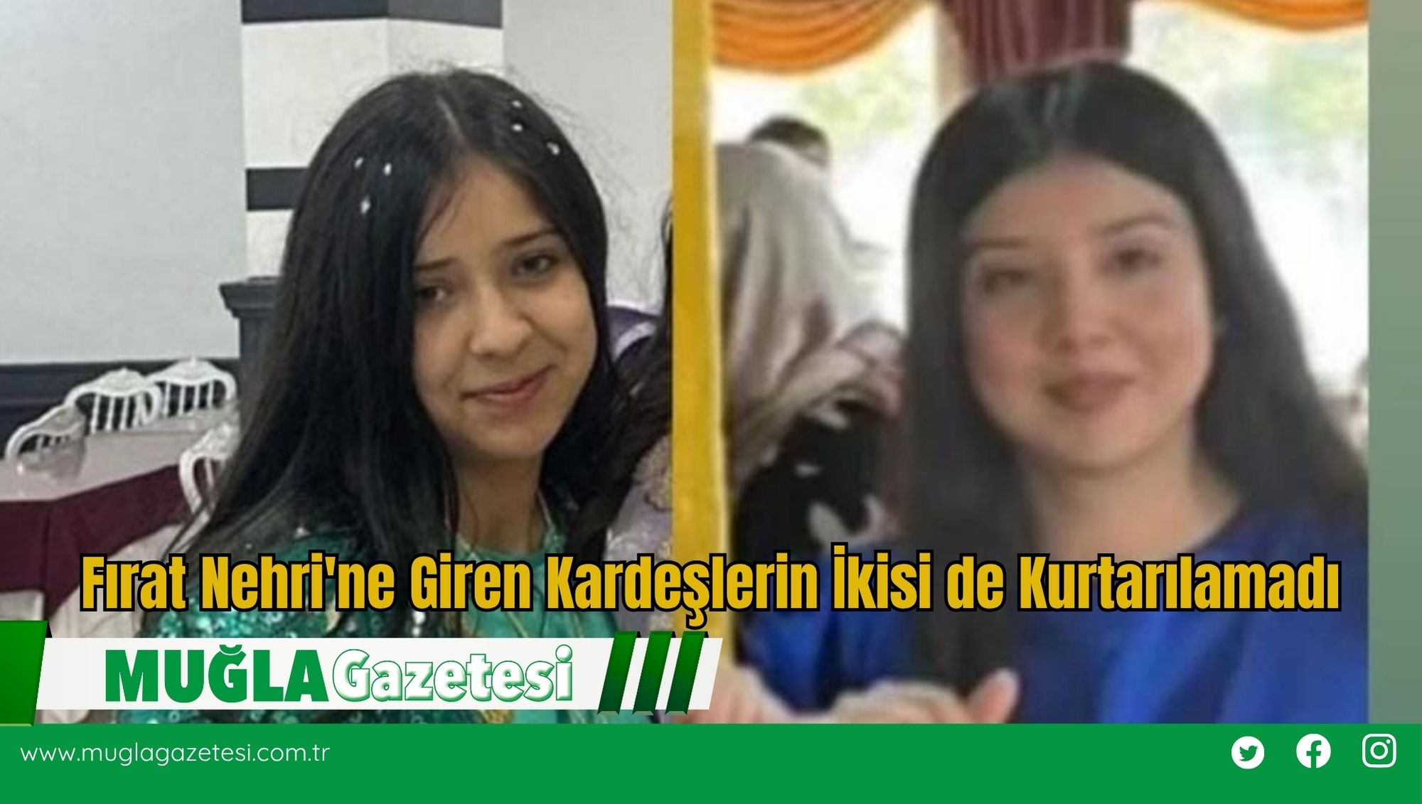 Fırat Nehri'ne Giren Kardeşlerin İkisi de Kurtarılamadı