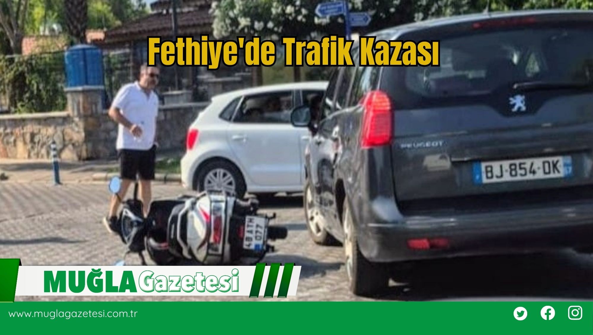 Fethiye'de Trafik Kazası