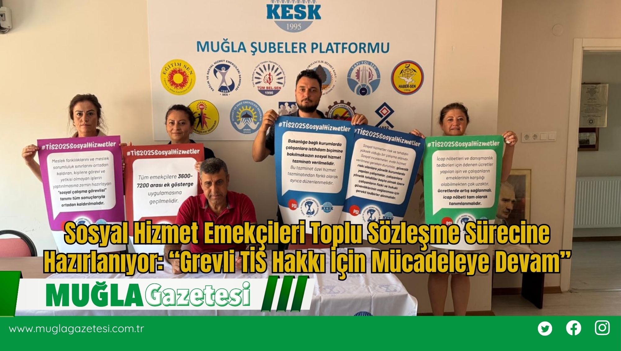 Sosyal Hizmet Emekçileri Toplu Sözleşme Sürecine Hazırlanıyor: “Grevli TİS Hakkı İçin Mücadeleye Devam”