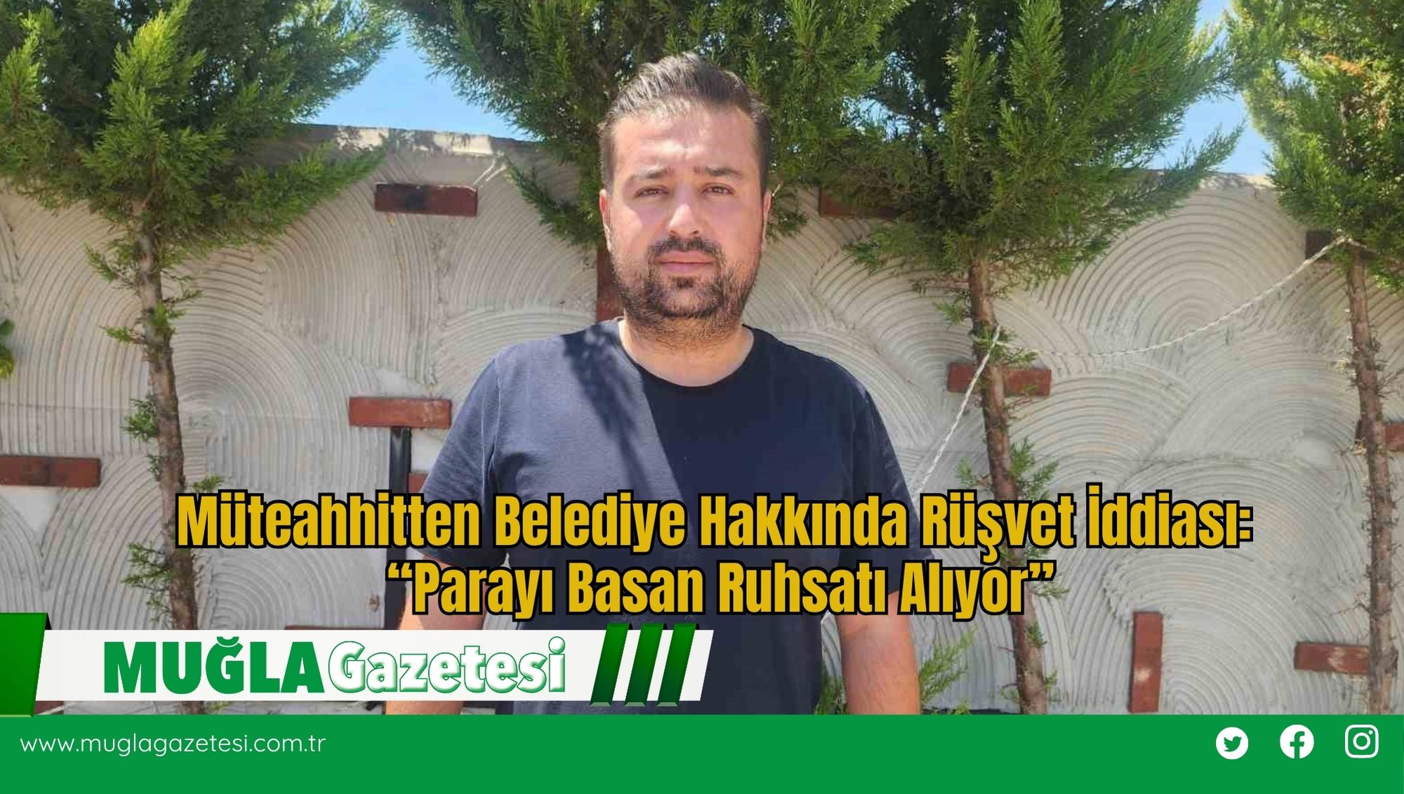Müteahhitten Belediye Hakkında Rüşvet İddiası: “Parayı Basan Ruhsatı Alıyor”