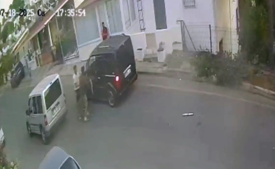 Bodrum'daki Trafik Kazası Kamerada