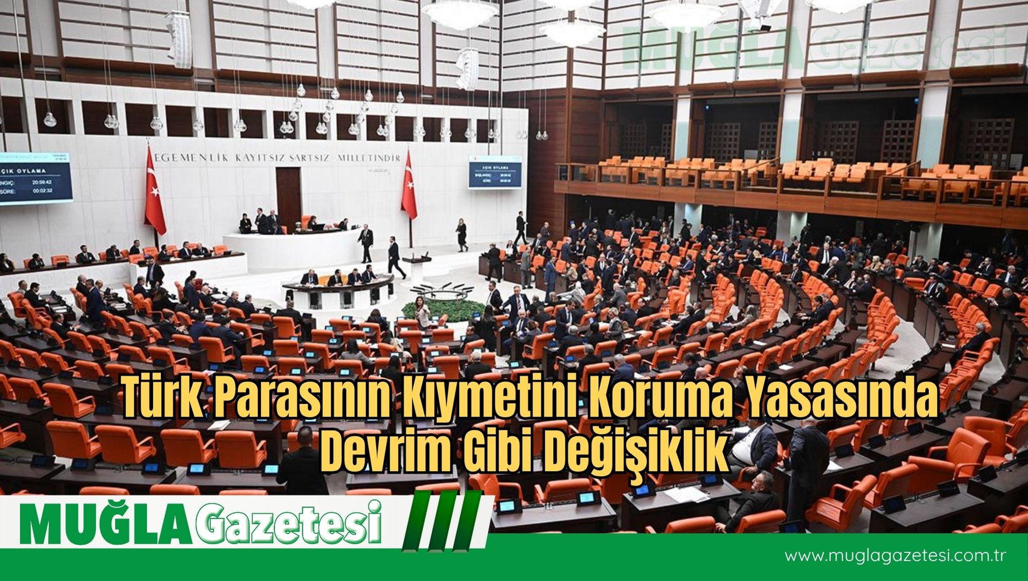 Türk Parasının Kıymetini Koruma Yasasında Devrim Gibi Değişiklik
