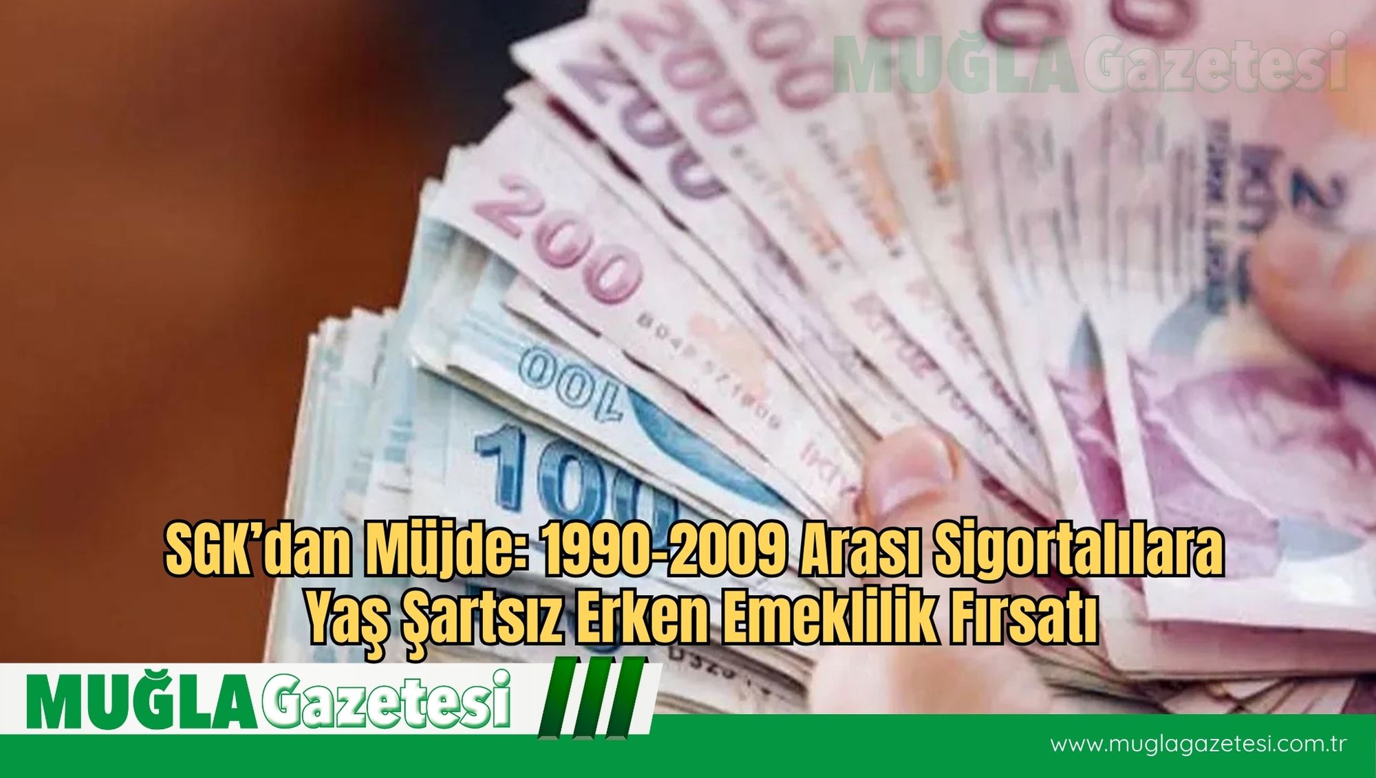 SGK’dan Müjde: 1990-2009 Arası Sigortalılara Yaş Şartsız Erken Emeklilik Fırsatı