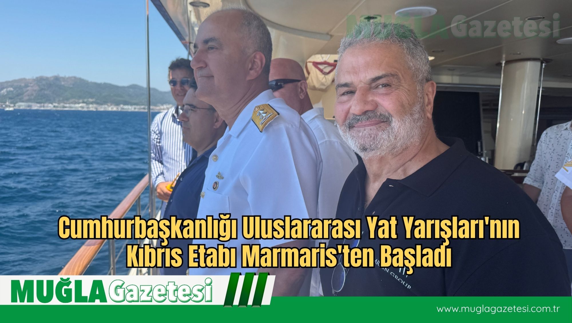 Cumhurbaşkanlığı Uluslararası Yat Yarışları'nın Kıbrıs Etabı Marmaris'ten Başladı