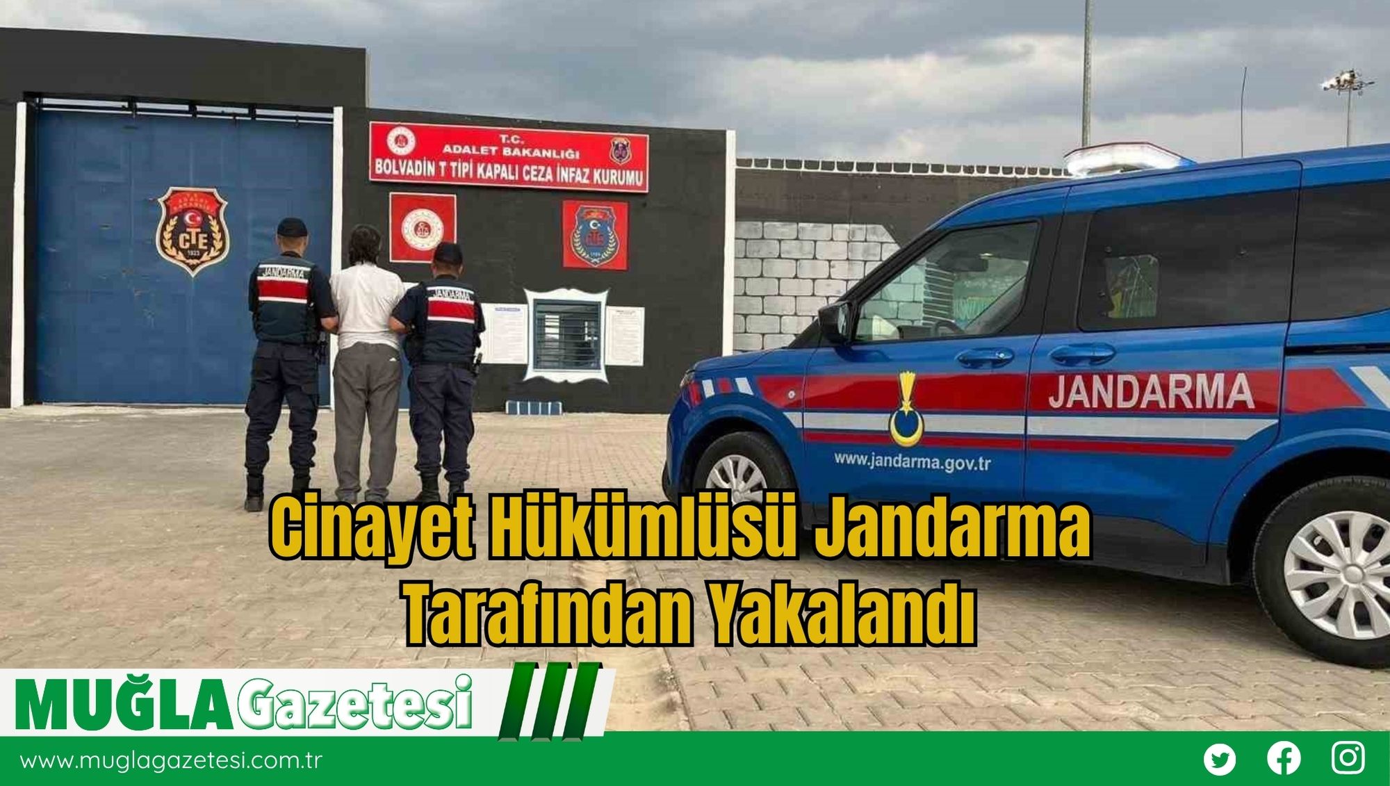 Cinayet Hükümlüsü Jandarma Tarafından Yakalandı