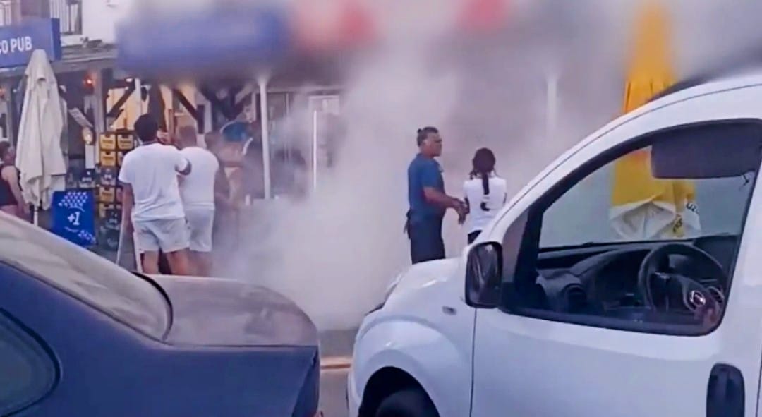 Bodrum'da Akşam Saatlerinde Korkutan Yangın