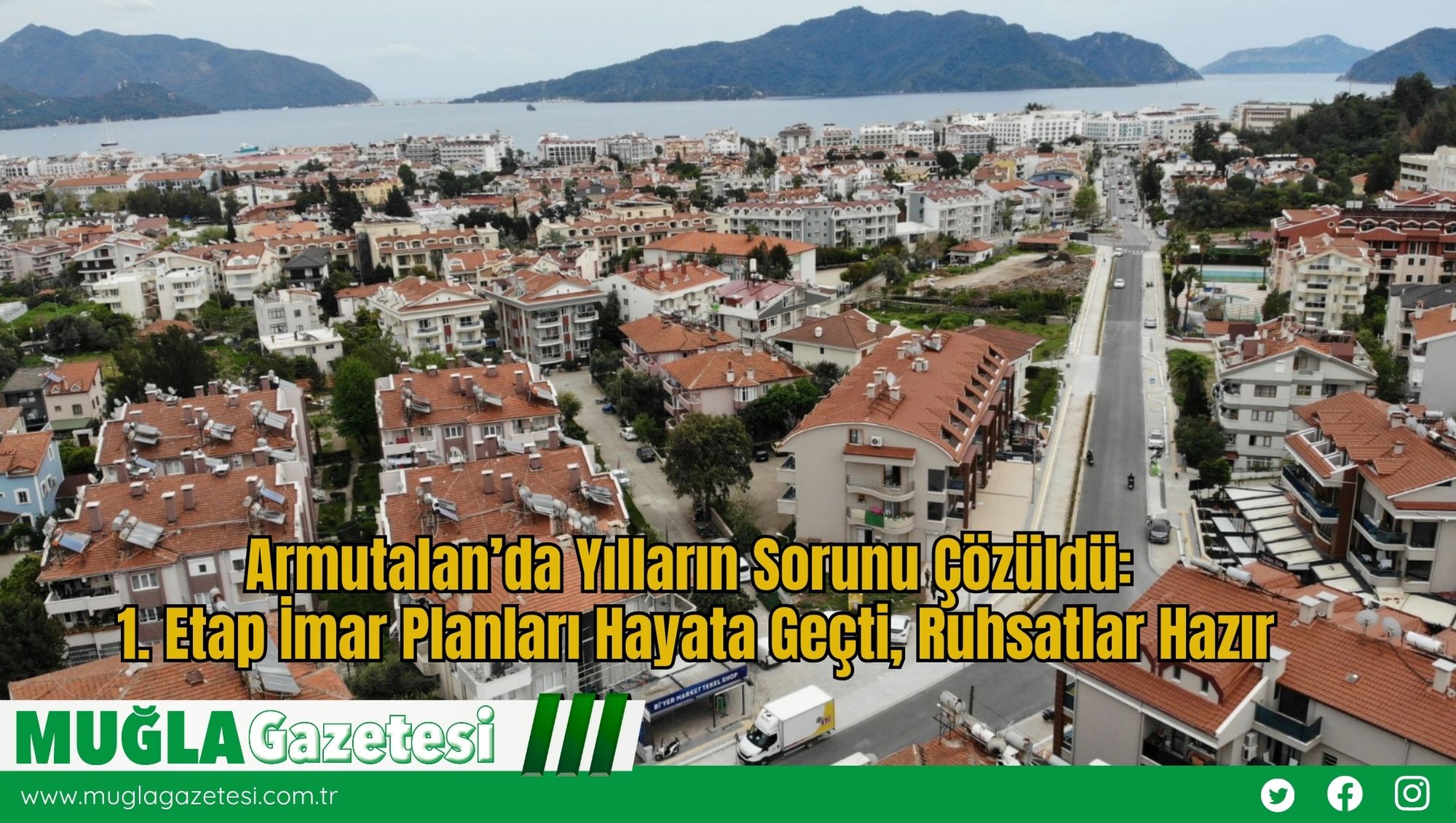 Armutalan’da Yılların Sorunu Çözüldü: 1. Etap İmar Planları Hayata Geçti, Ruhsatlar Hazır