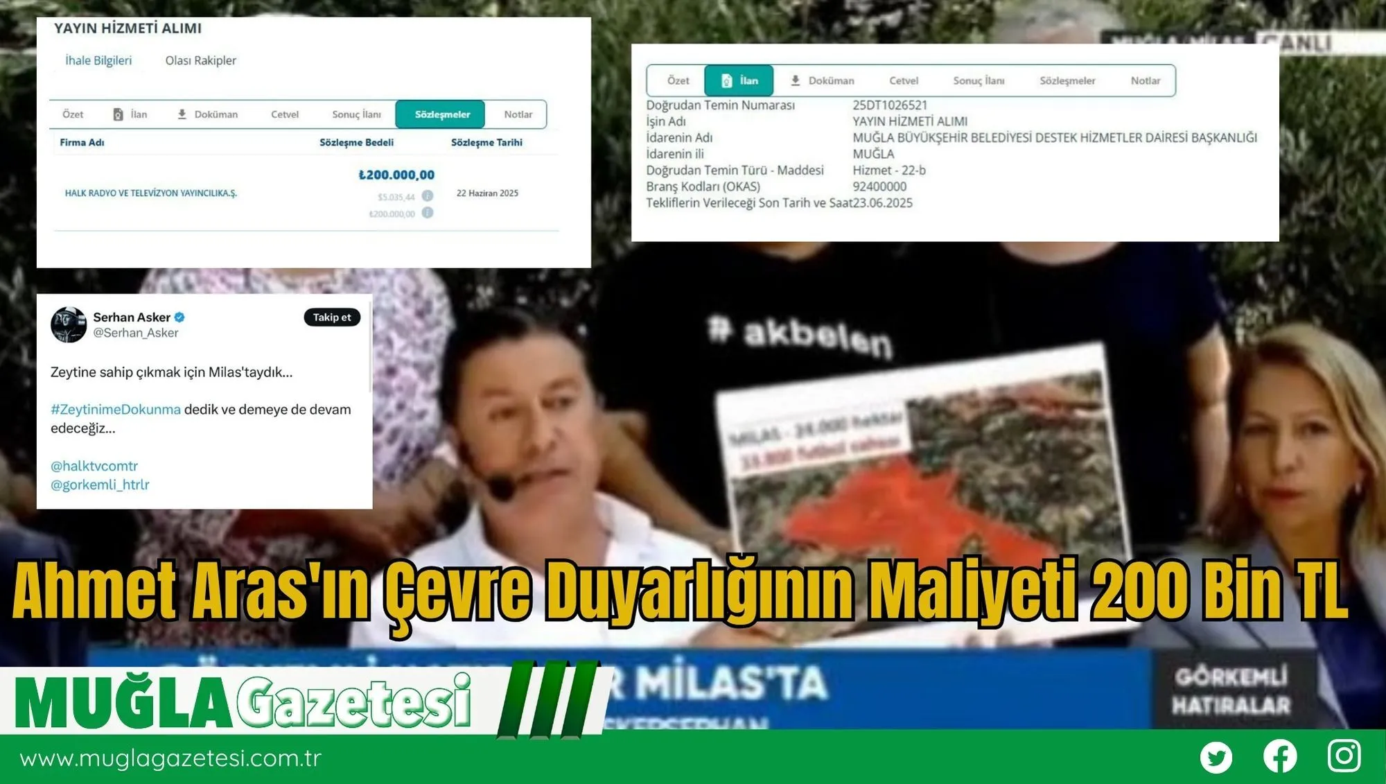 Ahmet Aras'ın Çevre Duyarlığının Maliyeti 200 Bin TL