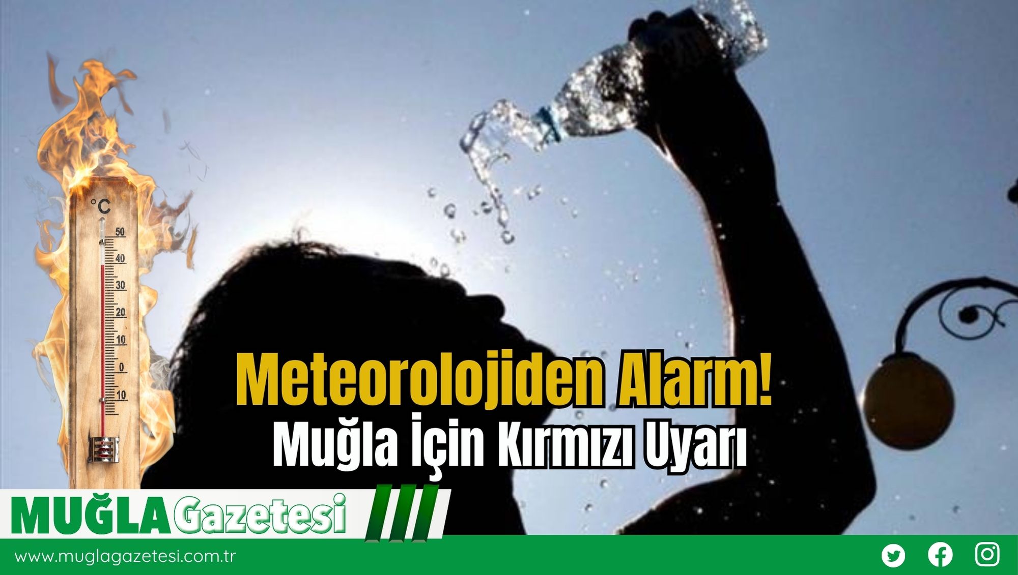 Meteorolojiden Alarm! Muğla İçin Kırmızı Uyarı