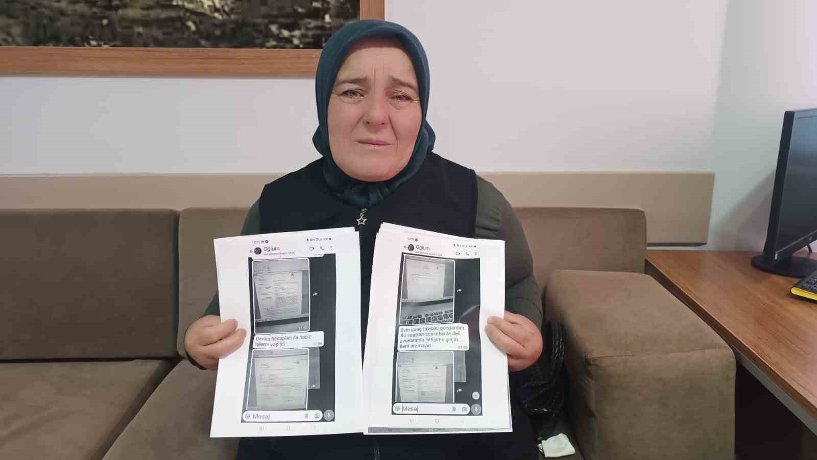 Şehit Annesini Öz Oğlu Dolandırdı