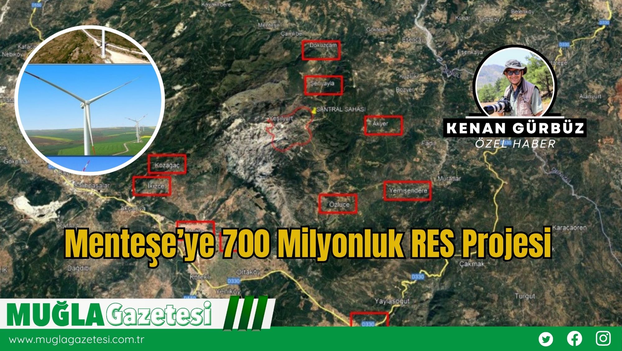 Menteşe’ye 700 Milyonluk RES Projesi