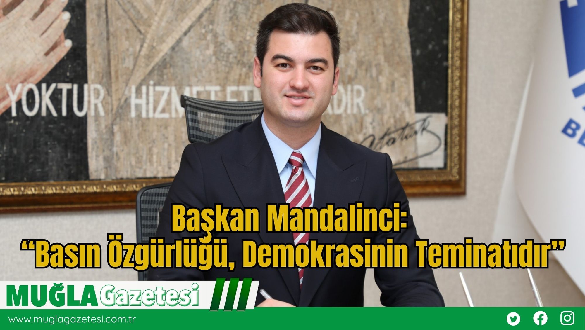 Başkan Mandalinci: “Basın Özgürlüğü, Demokrasinin Teminatıdır”