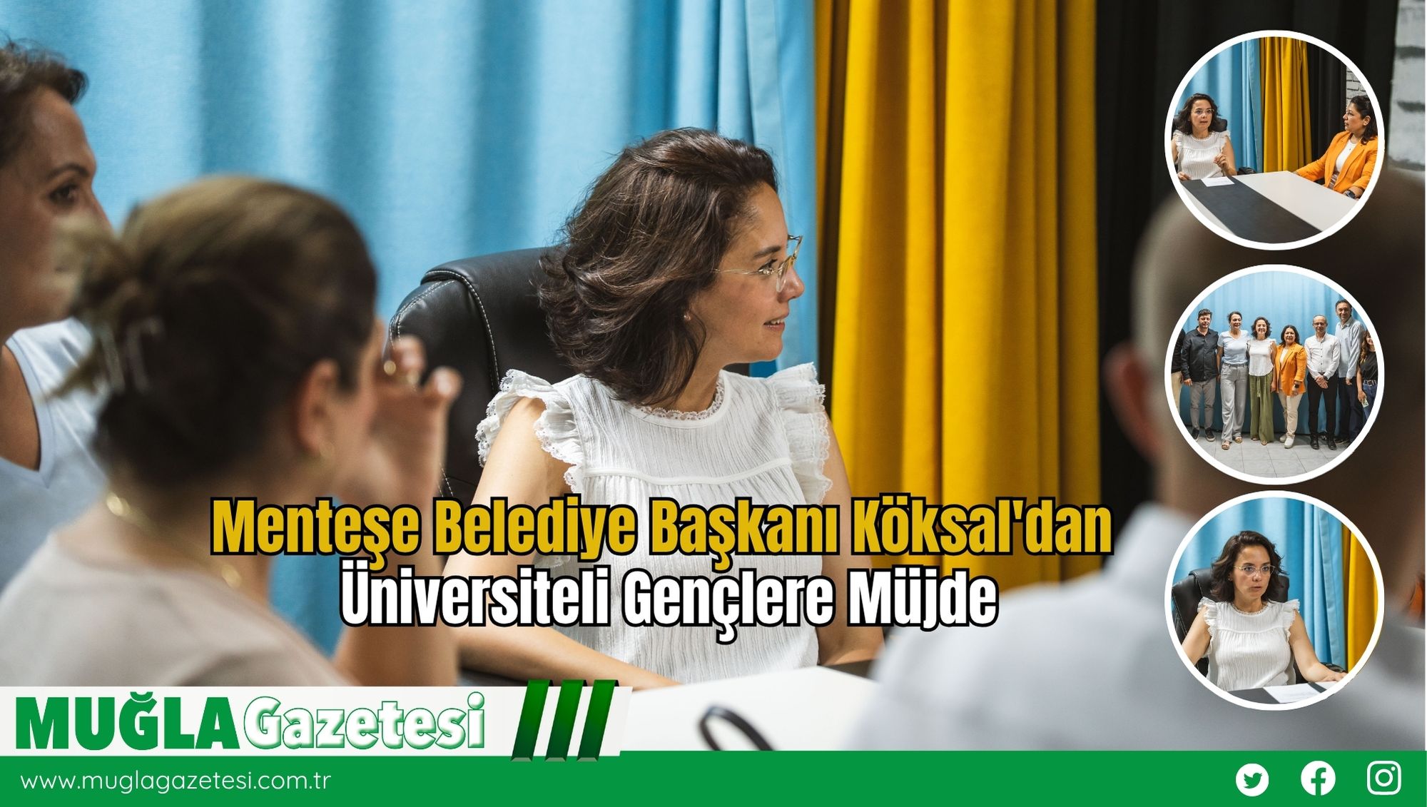 Menteşe Belediye Başkanı Köksal'dan Üniversiteli Gençlere Müjde