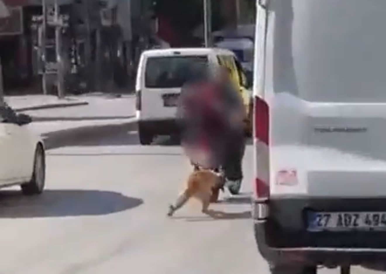 Vicdanları Sızlatan Görüntü:Köpeği Motosikletle Sürüklediler