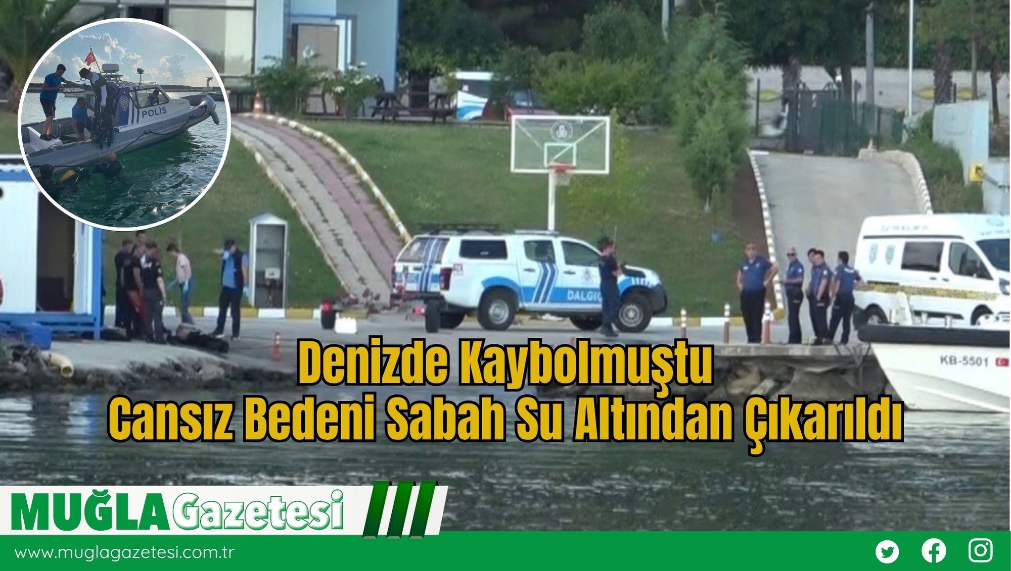 Denizde Kaybolmuştu, Cansız Bedeni Sabah Su Altından Çıkarıldı