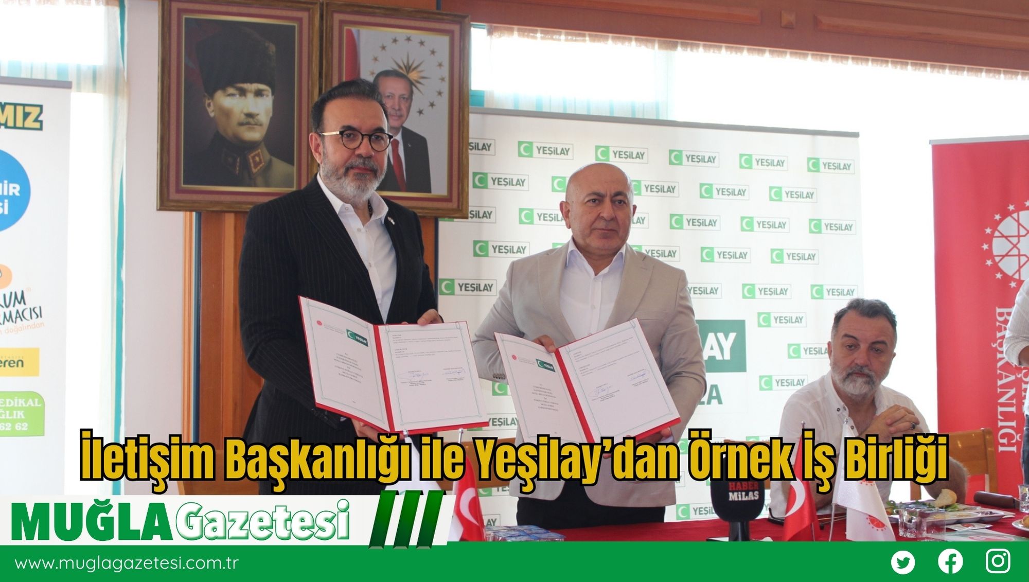 İletişim Başkanlığı ile Yeşilay’dan Örnek İş Birliği