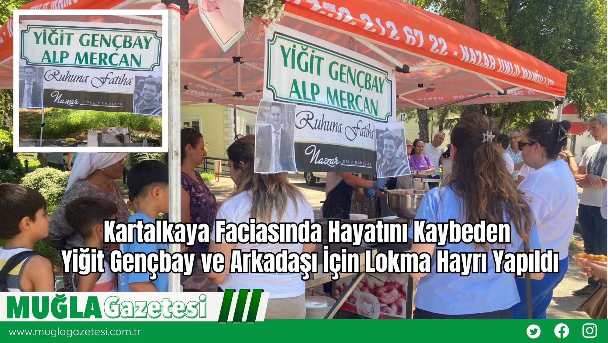 Kartalkaya Faciasında Hayatını Kaybeden Yiğit Gençbay ve Arkadaşı İçin Lokma Hayrı Yapıldı