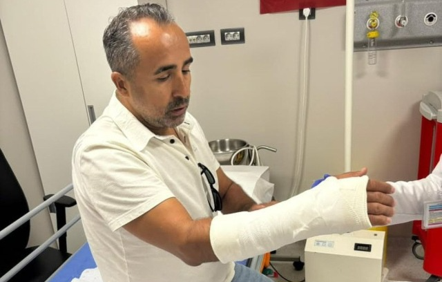 Ernest Muci’nin Şutu Foto Muhabirinin Kolunu Kırdı