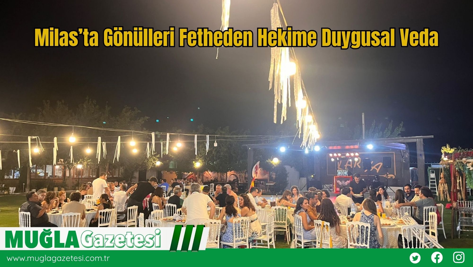 Milas’ta Gönülleri Fetheden Hekime Duygusal Veda