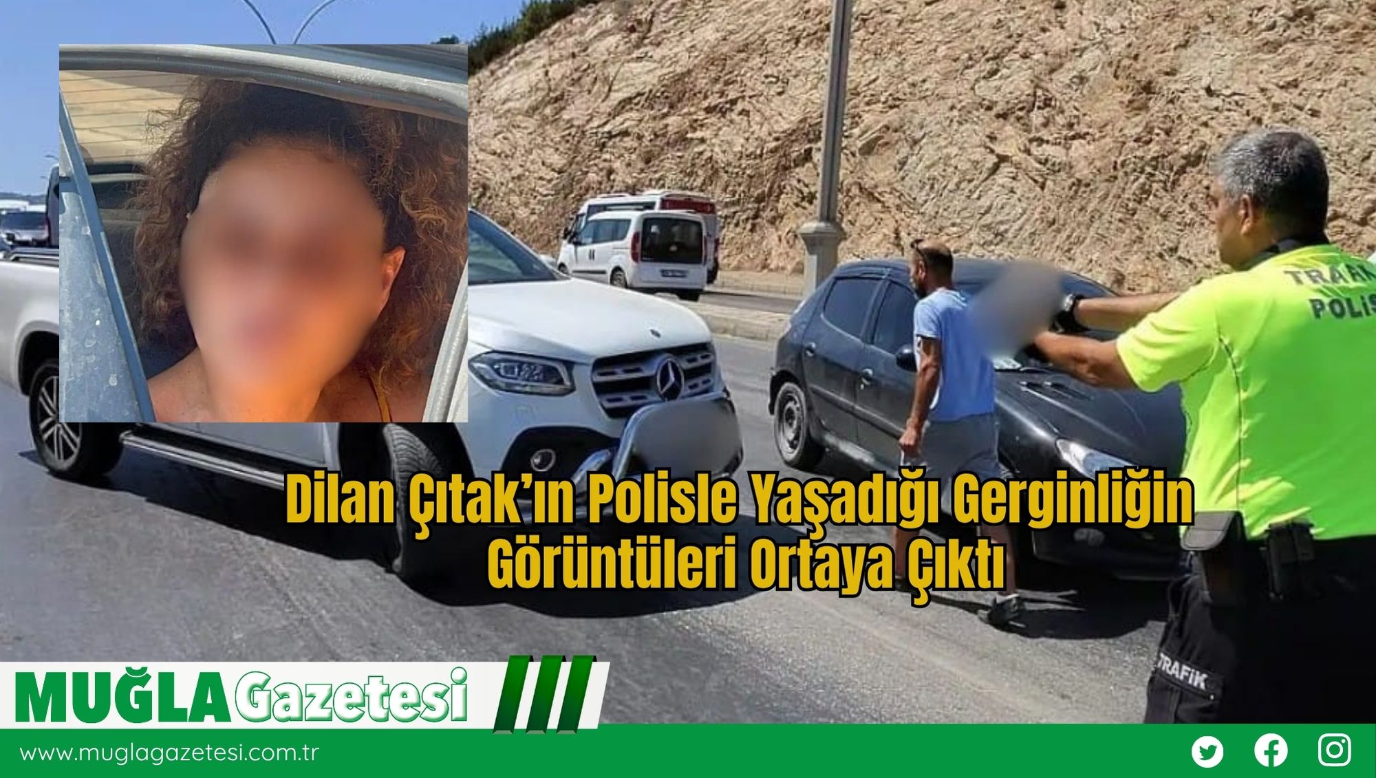 Dilan Çıtak’ın Polisle Yaşadığı Gerginliğin Görüntüleri Ortaya Çıktı