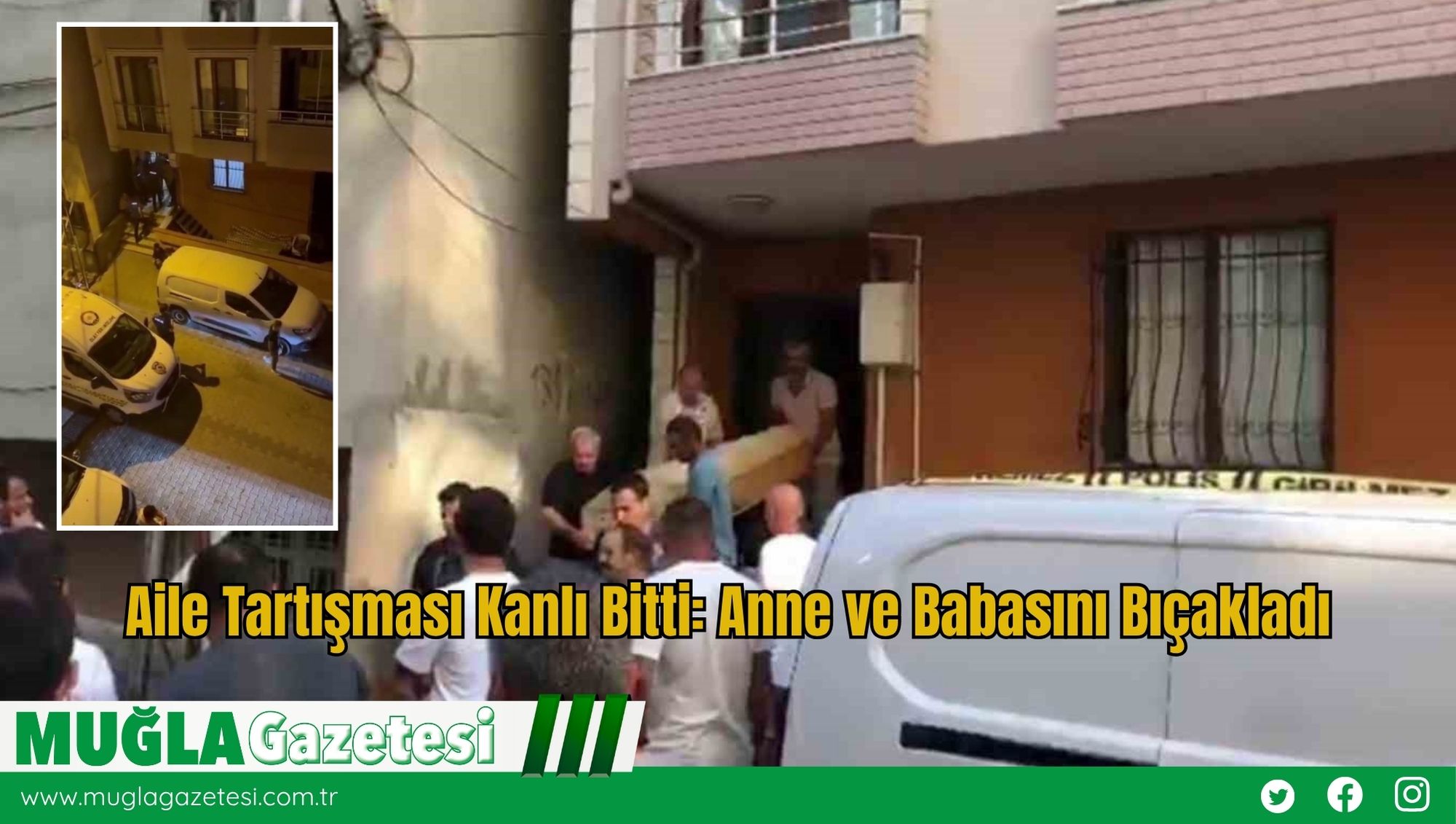 Aile Tartışması Kanlı Bitti: Anne ve Babasını Bıçakladı