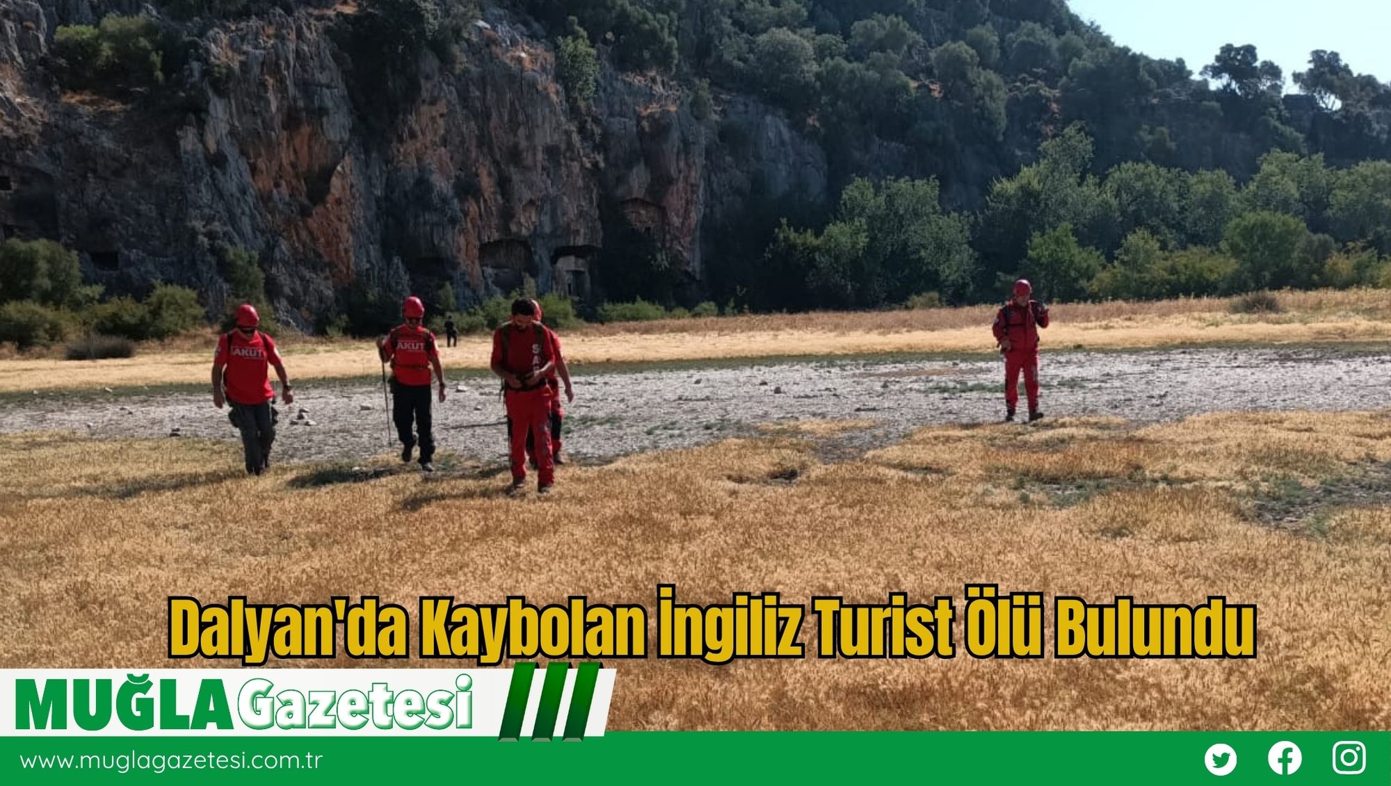 Dalyan'da Kaybolan İngiliz Turist Ölü Bulundu