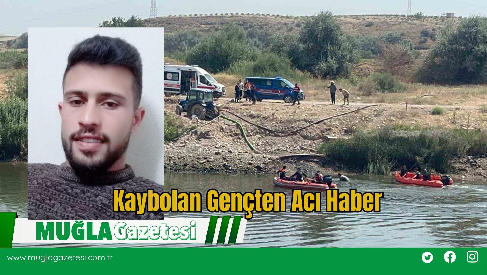 Kaybolan Gençten Acı Haber
