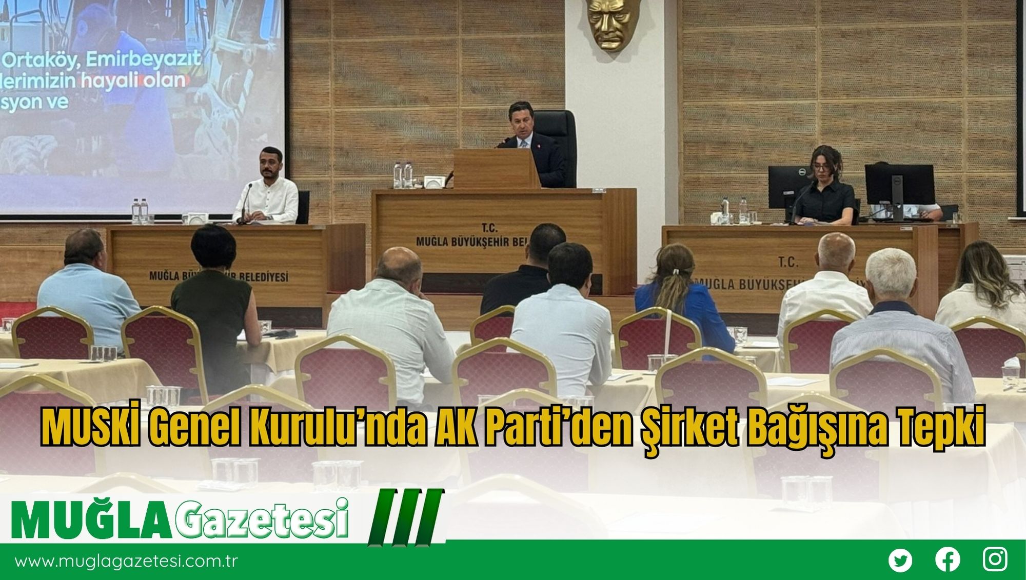 MUSKİ Genel Kurulu’nda AK Parti’den Şirket Bağışına Tepki