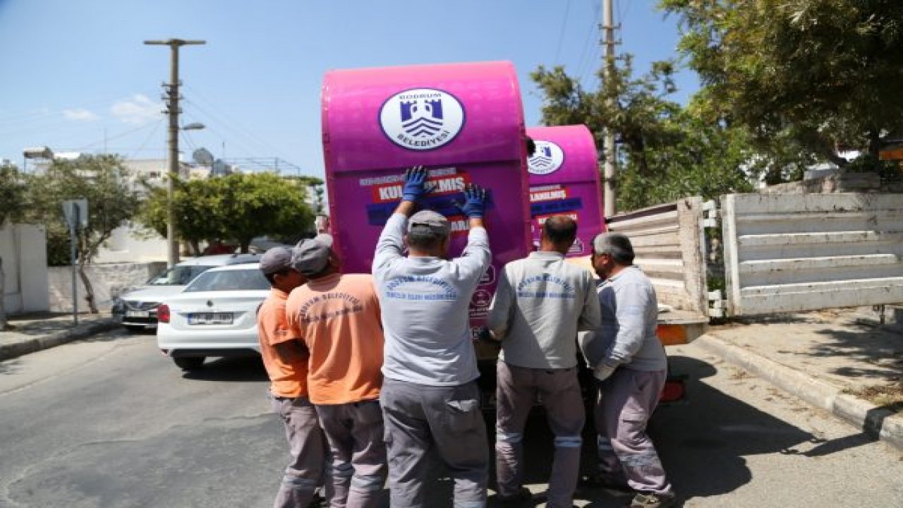 Tekstil kumbaraları Bodrum'da