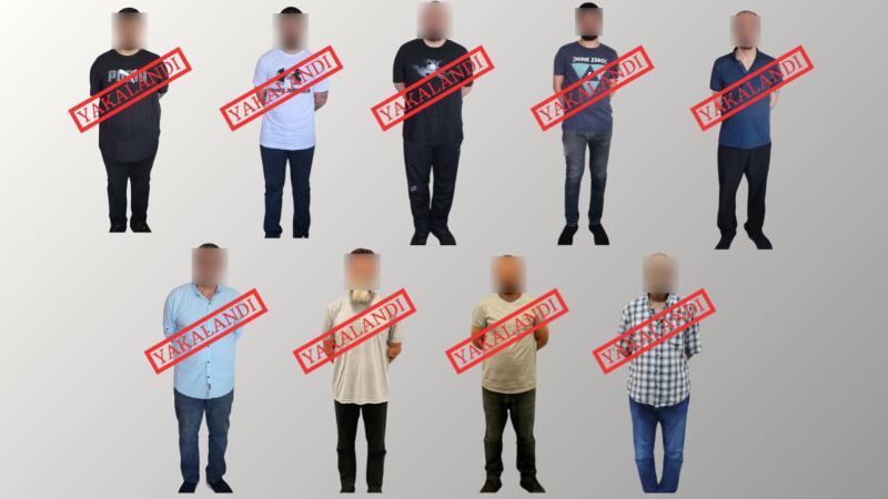 Organize Suç Örgütü Üyeleri Dahil 9 Kişi Türkiye’ye Teslim Edildi