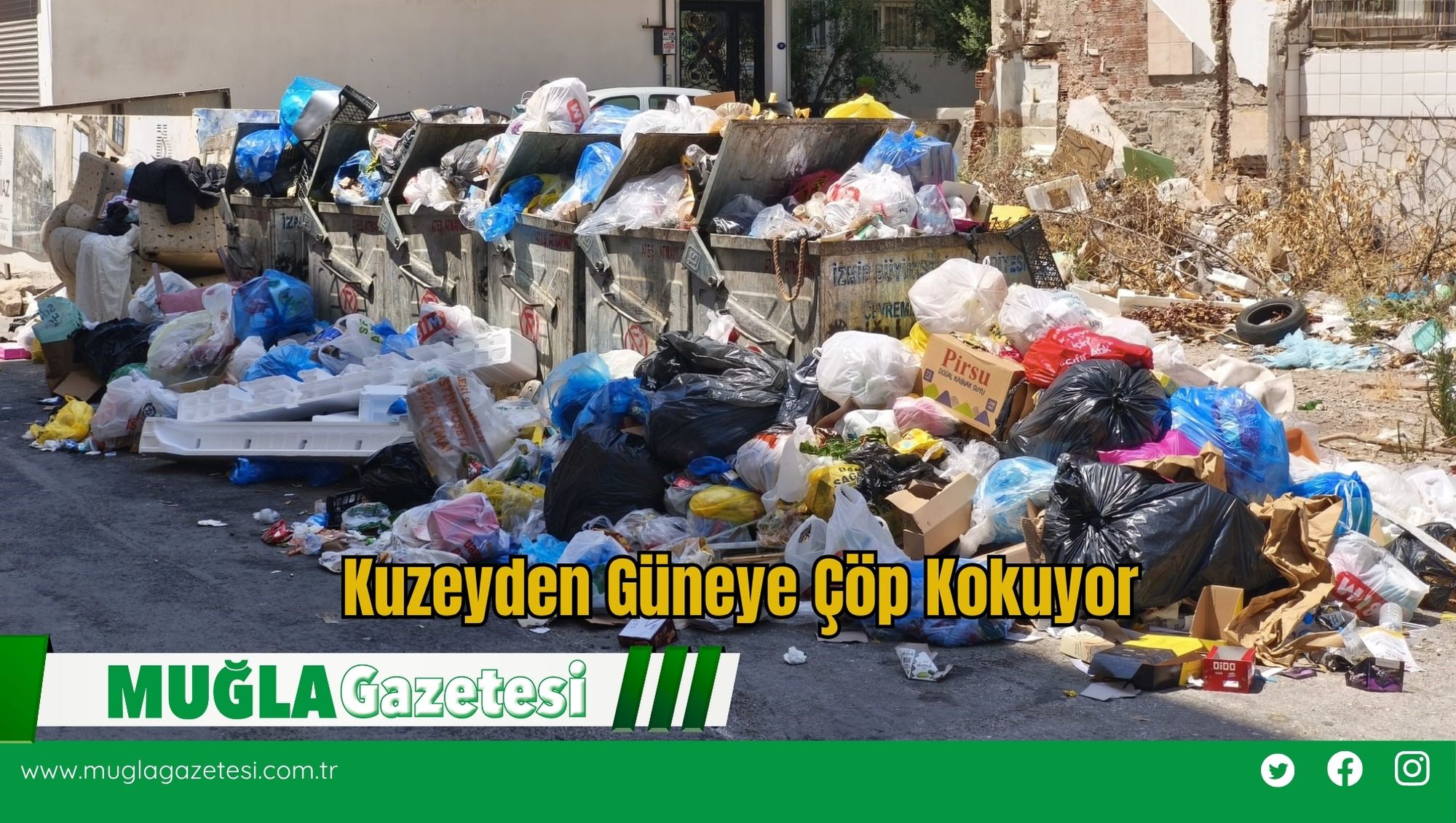 Kuzeyden Güneye Çöp Kokuyor