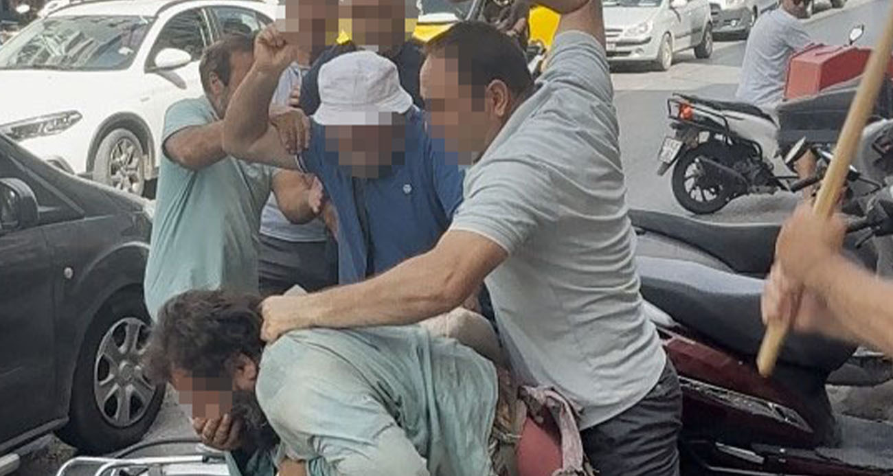 Saldırı Anı Güvenlik Kamerasında: Öldüresiye Dövdüler