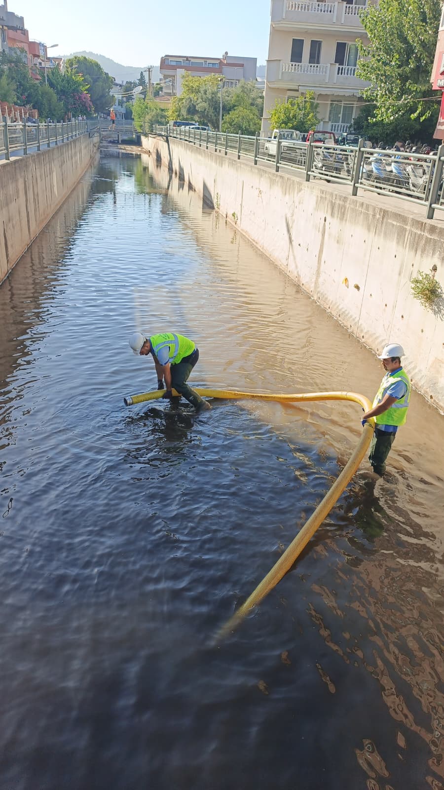 MUSKİ, Marmaris’te Deniz Suyu Kaynaklı Kirliliği Giderdi