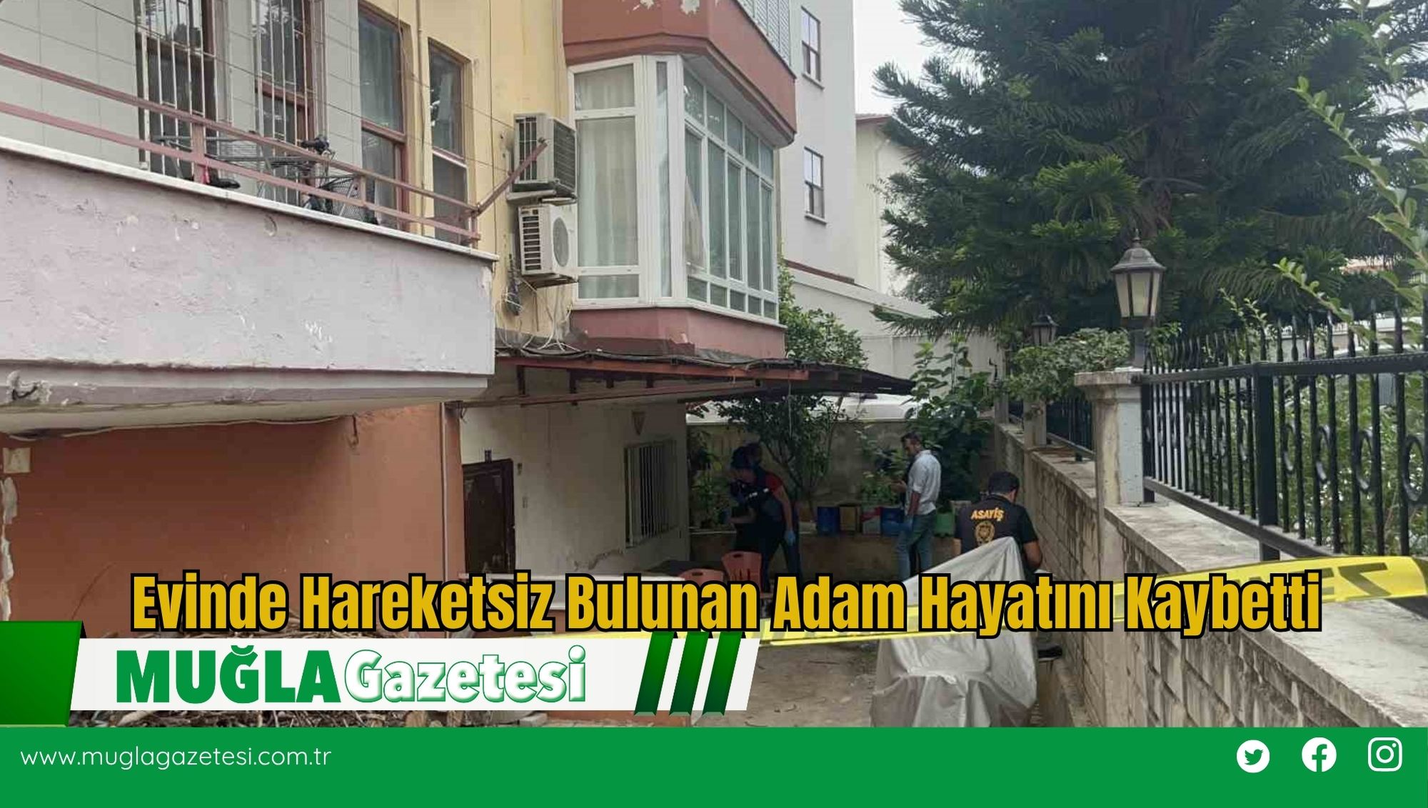 Evinde Hareketsiz Bulunan Adam Hayatını Kaybetti