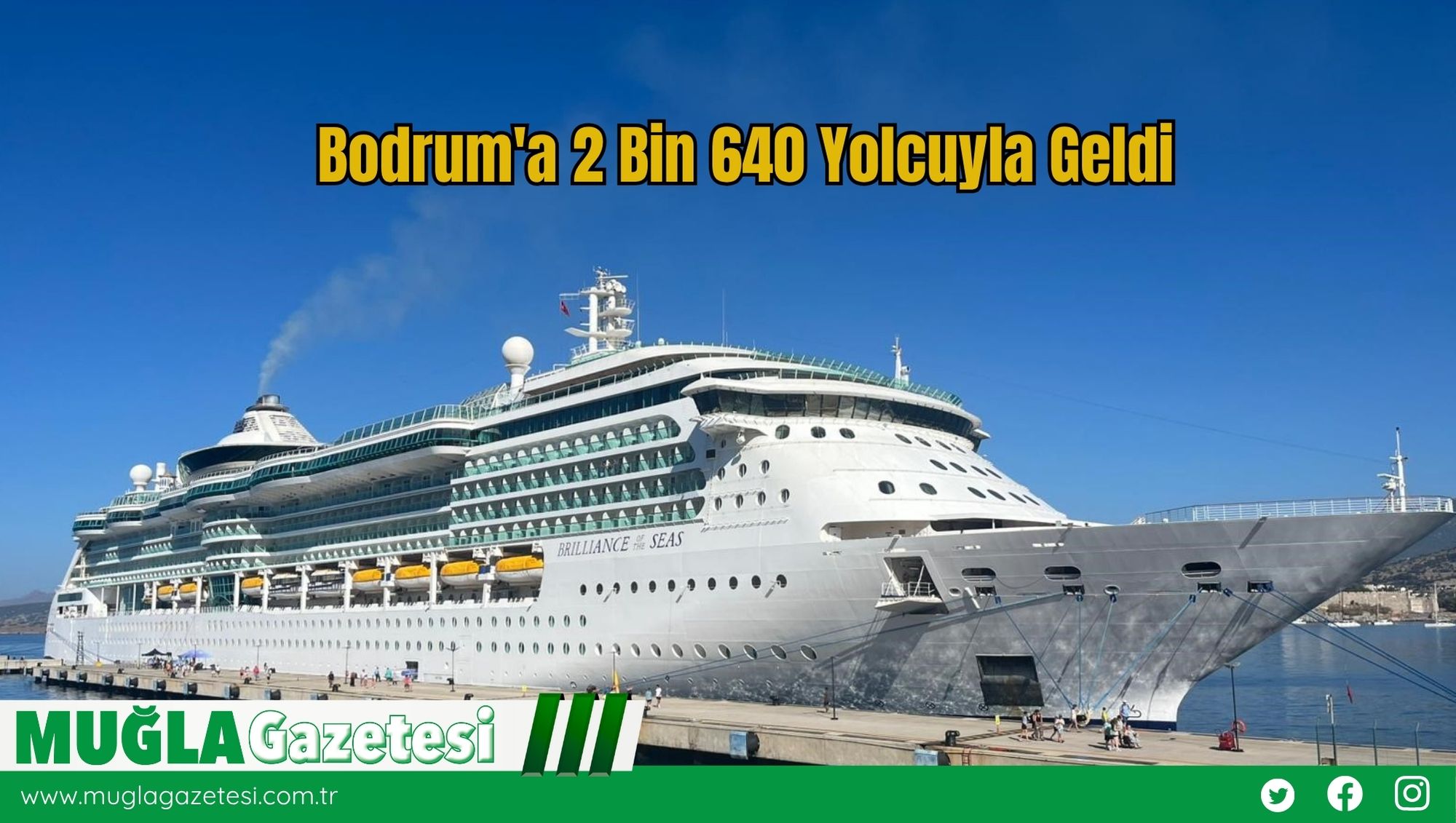Bodrum'a 2 Bin 640 Yolcuyla Geldi