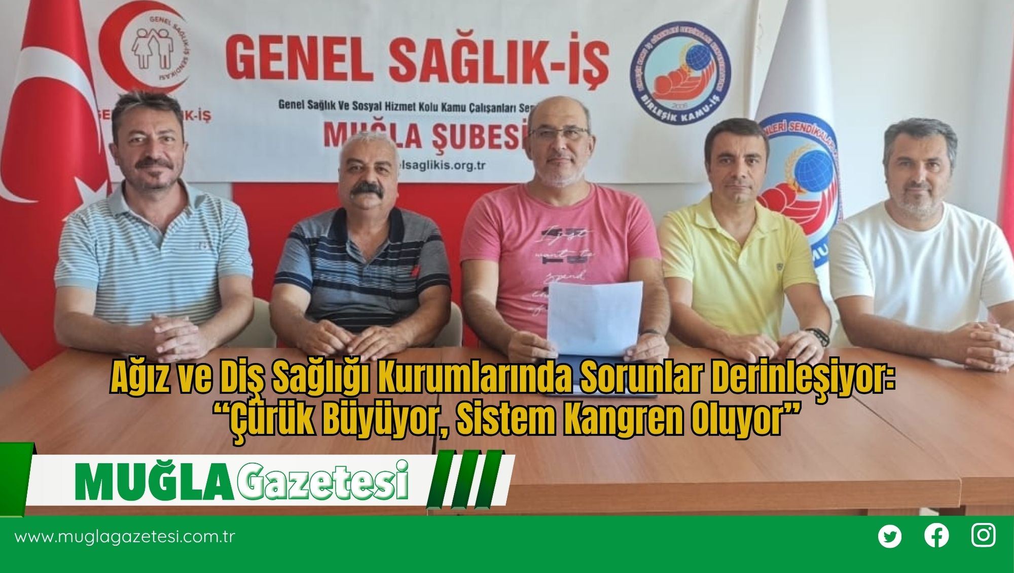 Ağız ve Diş Sağlığı Kurumlarında Sorunlar Derinleşiyor: “Çürük Büyüyor, Sistem Kangren Oluyor”