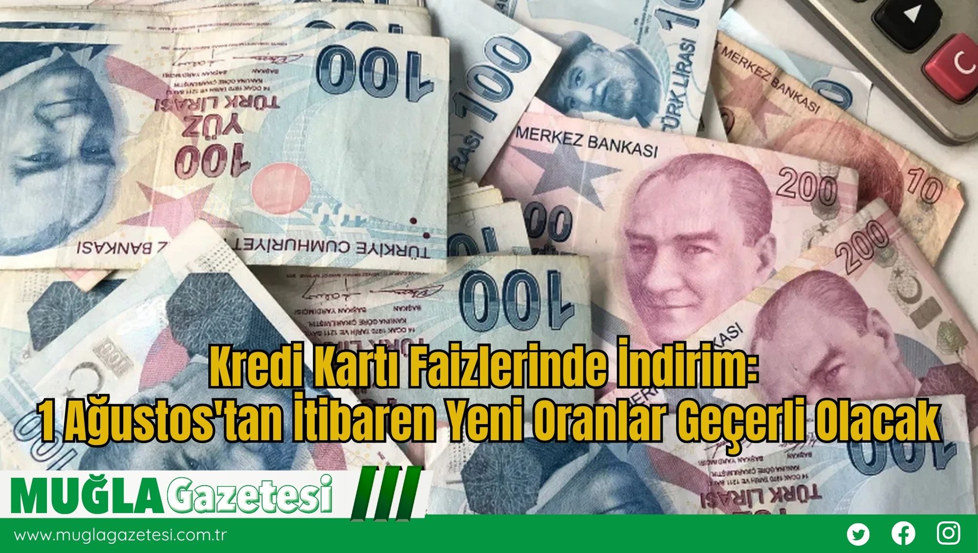 Kredi Kartı Faizlerinde İndirim: 1 Ağustos'tan İtibaren Yeni Oranlar Geçerli Olacak